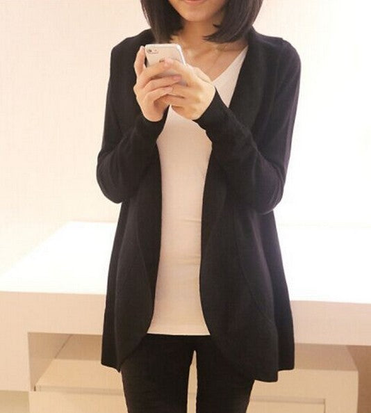 Long Sleeve Knitted Cardigan
