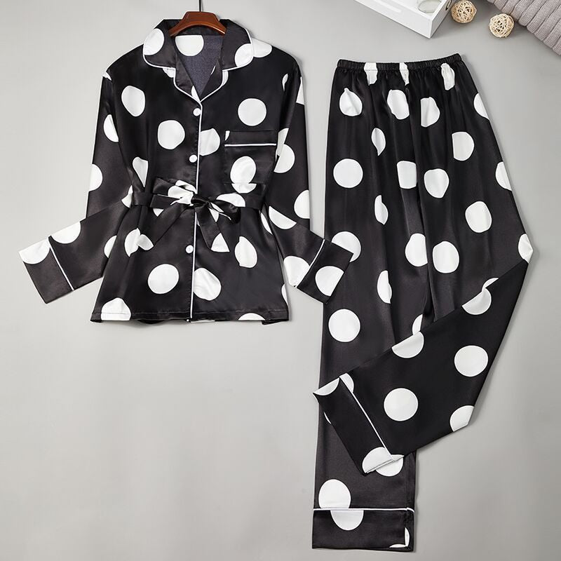 2 Piece Silk Pajamas