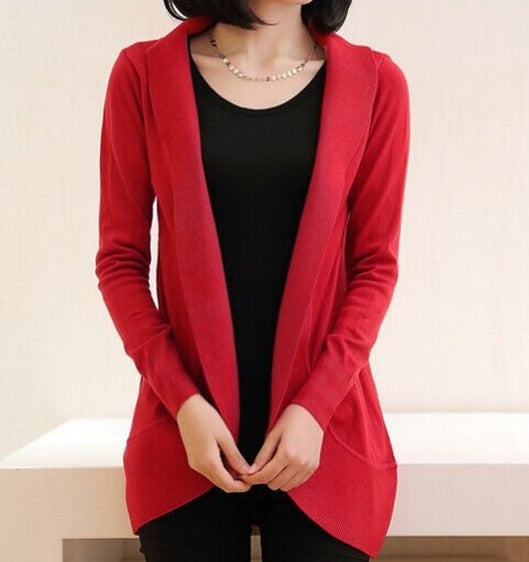 Long Sleeve Knitted Cardigan