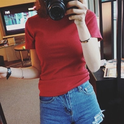 Basic Short Sleeve Top