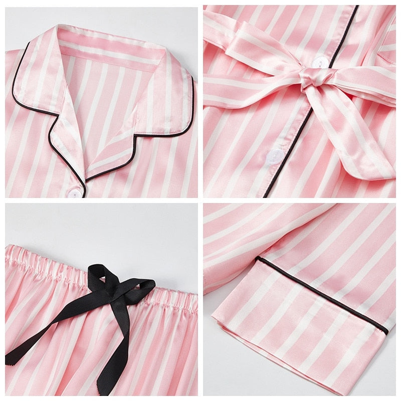 2 Piece Silk Pajamas