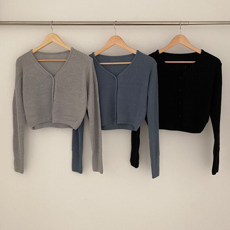 Women's Cardigan Cropped