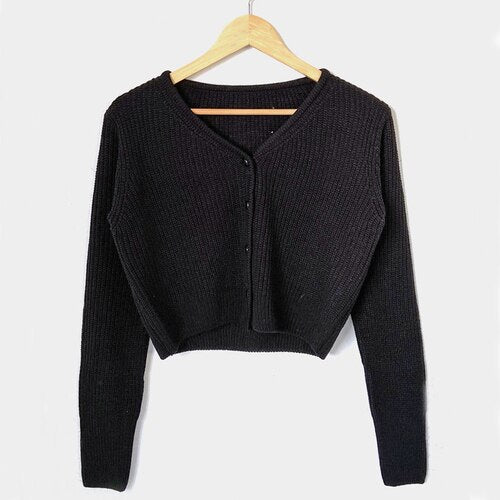 Women's Cardigan Cropped