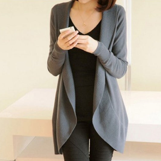 Long Sleeve Knitted Cardigan