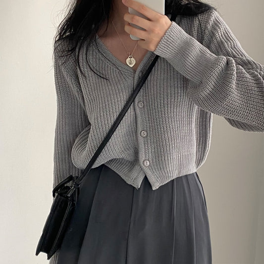 Women's Cardigan Cropped